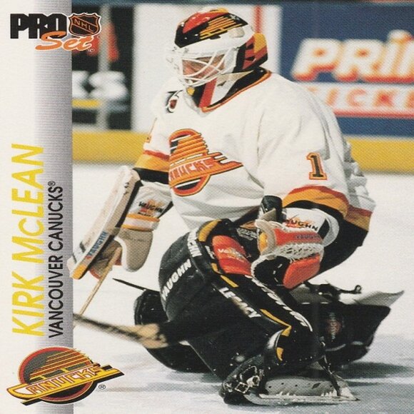 Kirk McLean Hockey Card Collection - Picture 11 of 13